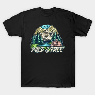 Wild and Free Nature T-Shirt